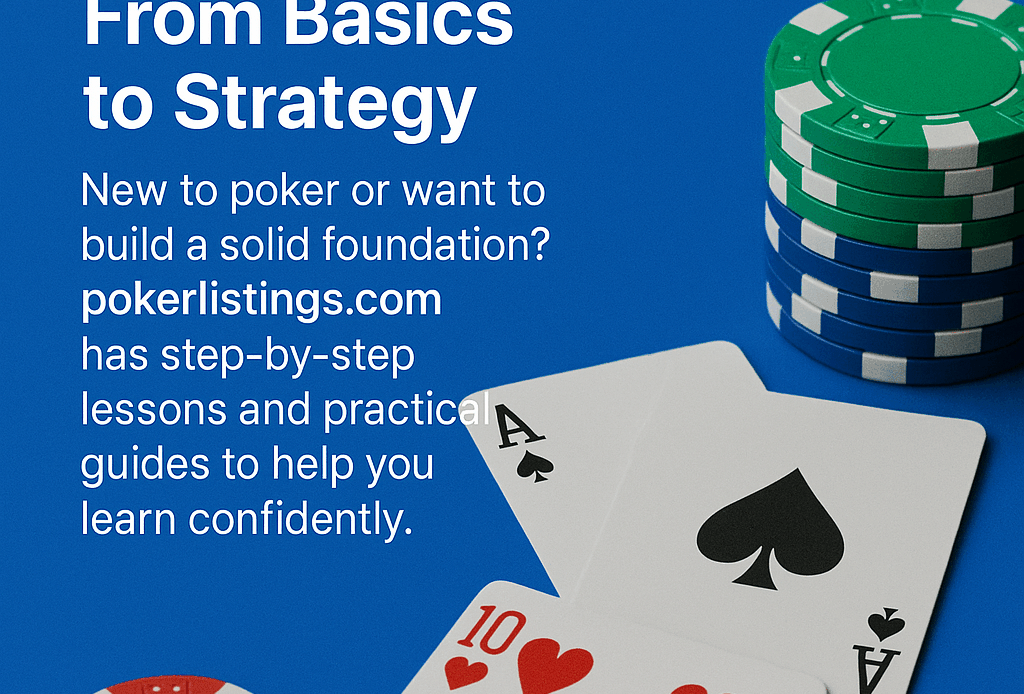 poker strategies from pokerlistings